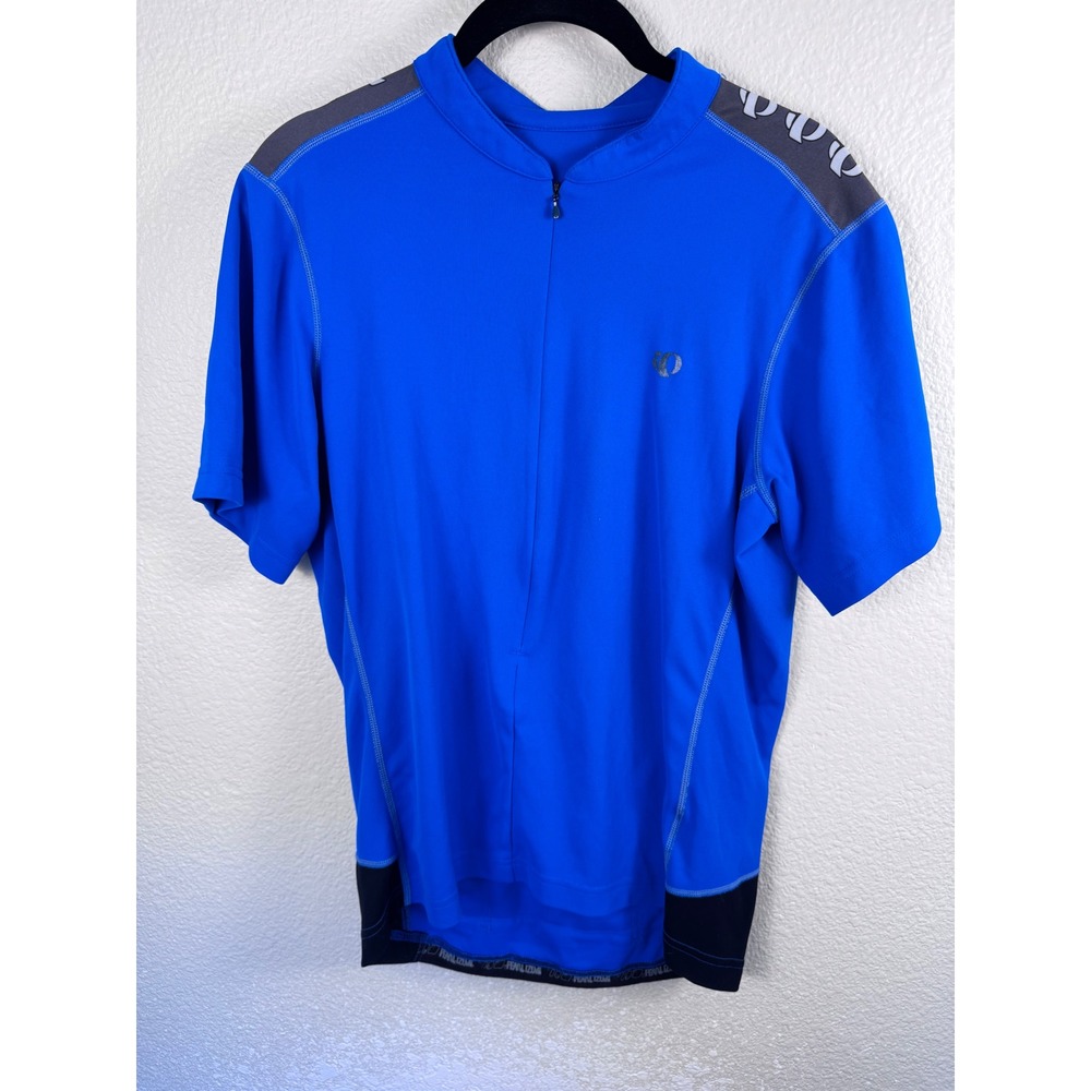 Pearl Izumi Select Cycling Jersey Mens Large Short Sleeve Half Zip Pockets Sport